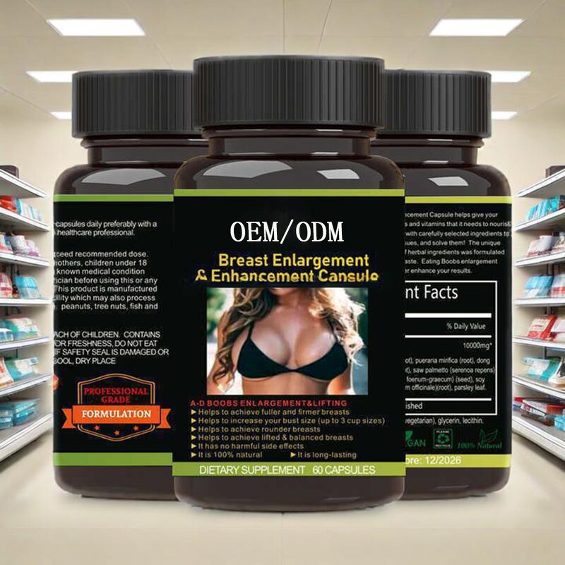 Breast Enhancement Capsules Manufacturer - Self-Owned Brand Herbal Lifting with Wild Kudzu