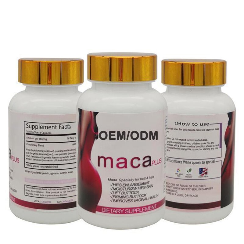 Maca Kudzu Root Capsules Manufacturer - OEM-Enhanced with Fennel Extract Herbal for Adults