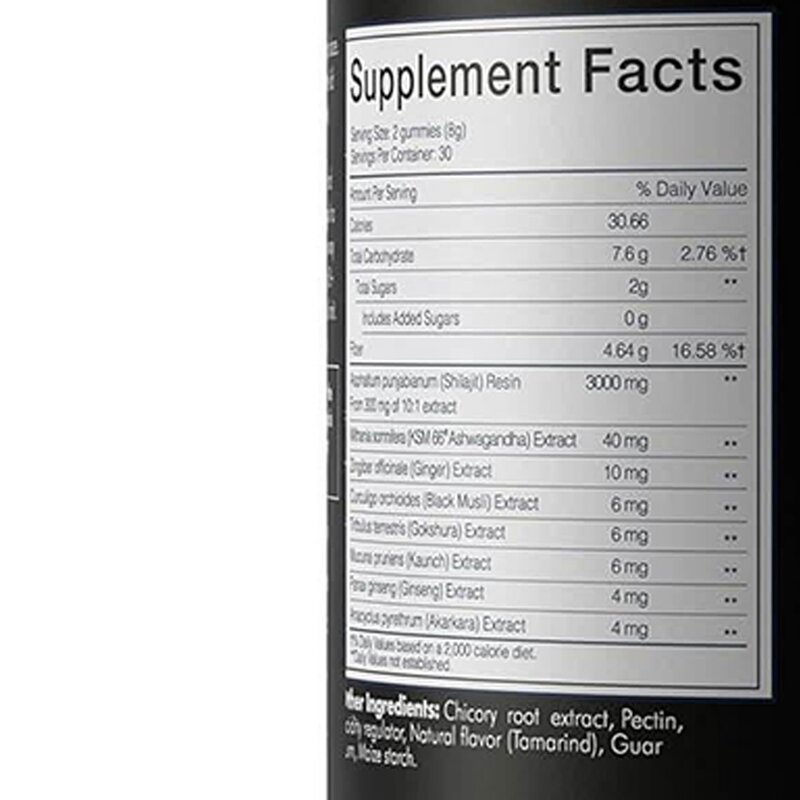 Shilajit Honey Gummy Bear Manufacturer - High-Content Pure Himalayan Ashwagandha for Adults