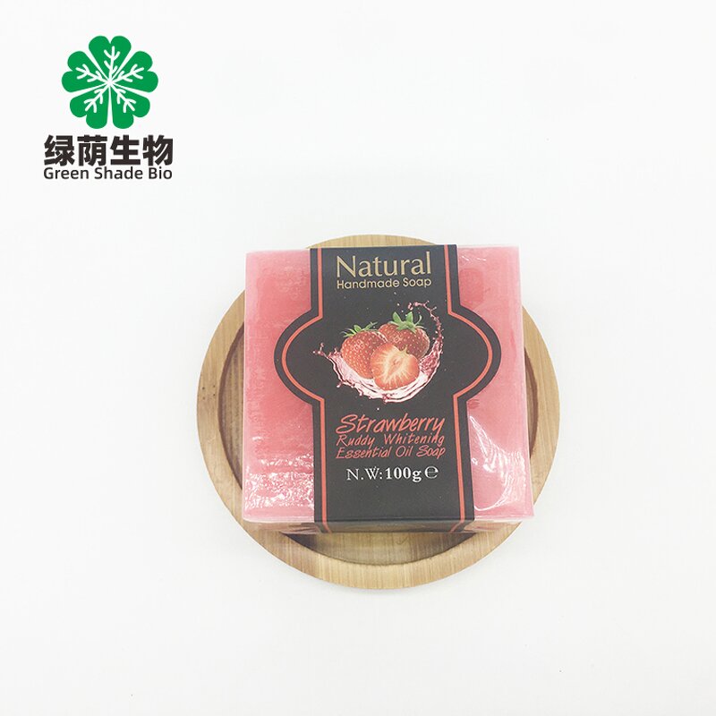 Strawberry Toilet Soap Manufacturer - Private Label 100% Organic Handmade Silicon-Free Whitening