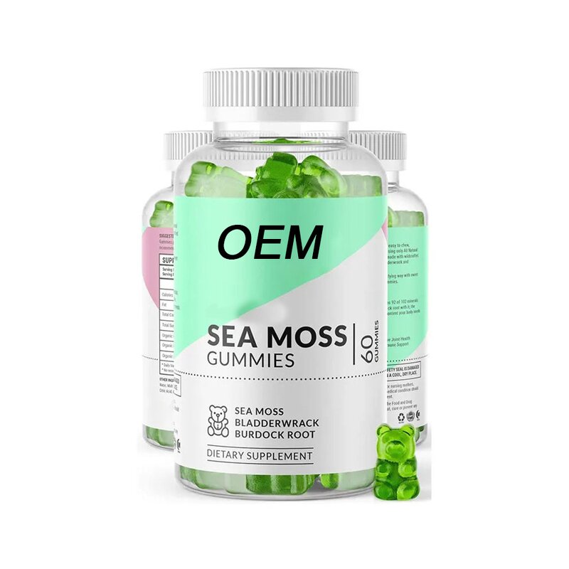 Sea Moss Gummies Manufacturer - Private Label Organic Detox Cleanse Improve Immune Vegan