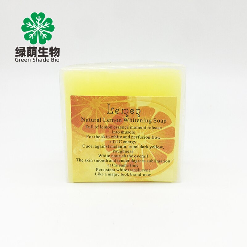 Lemon Beauty Soap Manufacturer - Private Label 100g Handmade for Skin Whitening & Lightening