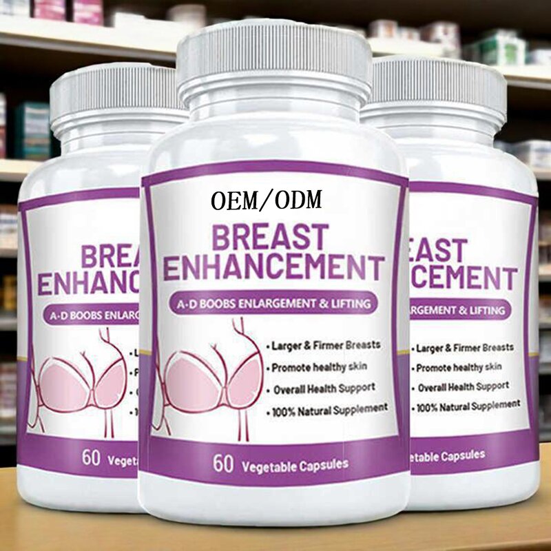 Breast Enhancement Capsules Manufacturer - 2025 Best-Selling Herbal Private Label for Adult Women