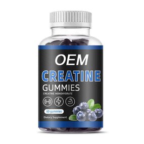 Creatine Monohydrate Gummies Manufacturer - Private Logo Energy Supplements for Workout Muscle