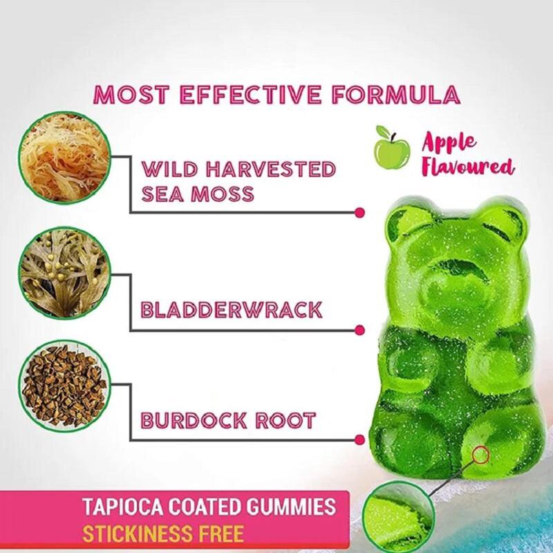 Sea Moss Gummies Manufacturer - Private Label Organic Detox Cleanse Improve Immune Vegan