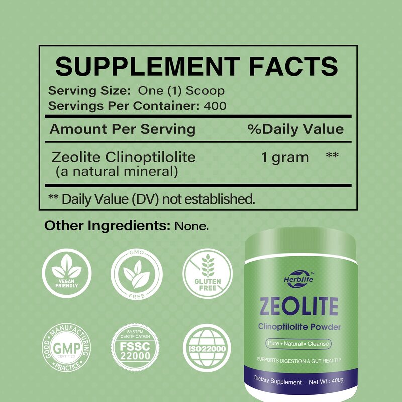 Zeolite Powder - Manufacturer OEM ODM Food Grade Clinoptilolite Gut Health