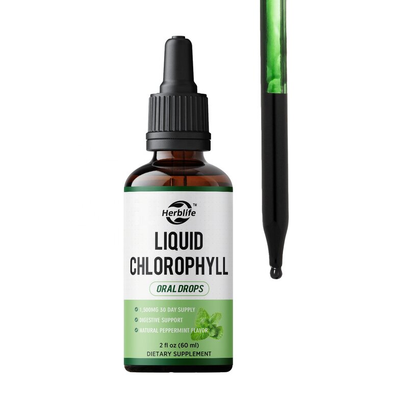 Chlorophyll Drops - Manufacturer OEM ODM Vegan Oral Skin Digestion Health