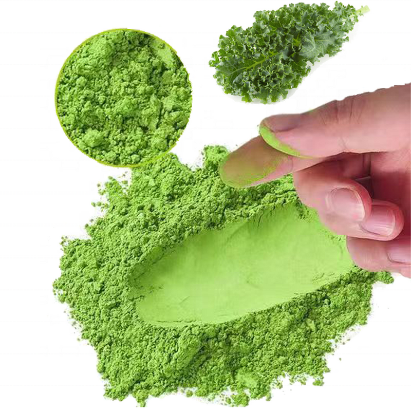 Kale Juice Powder - Manufacturer Haccp Food Grade Free Sample Freeze Dried