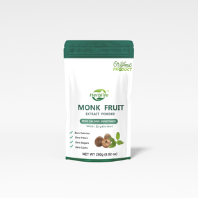 Monk Fruit Extract - Manufacturer HALAL OEM Private Label V25% Mogrosides
