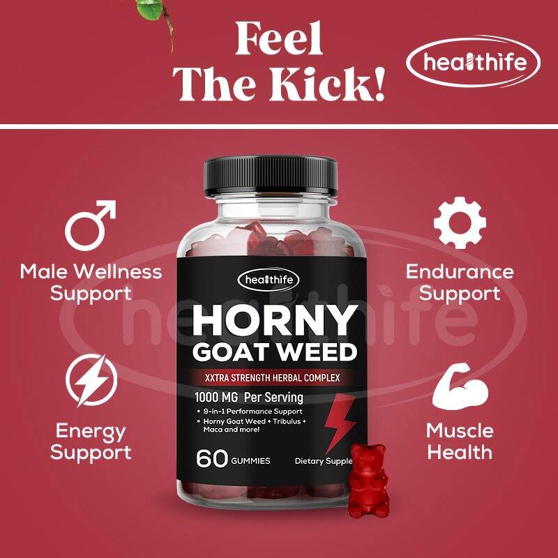 Horny Goat Weed Gummies Manufacturer - Epimedium Extract for Men