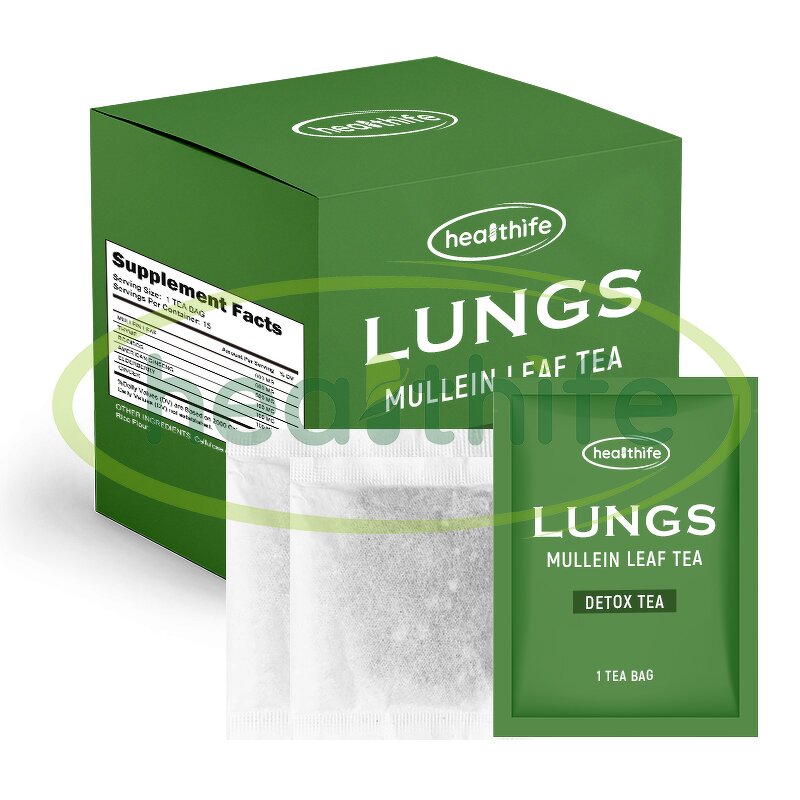 Mullein Tea Bags Manufacturer - Healthife Non-GMO for Lungs
