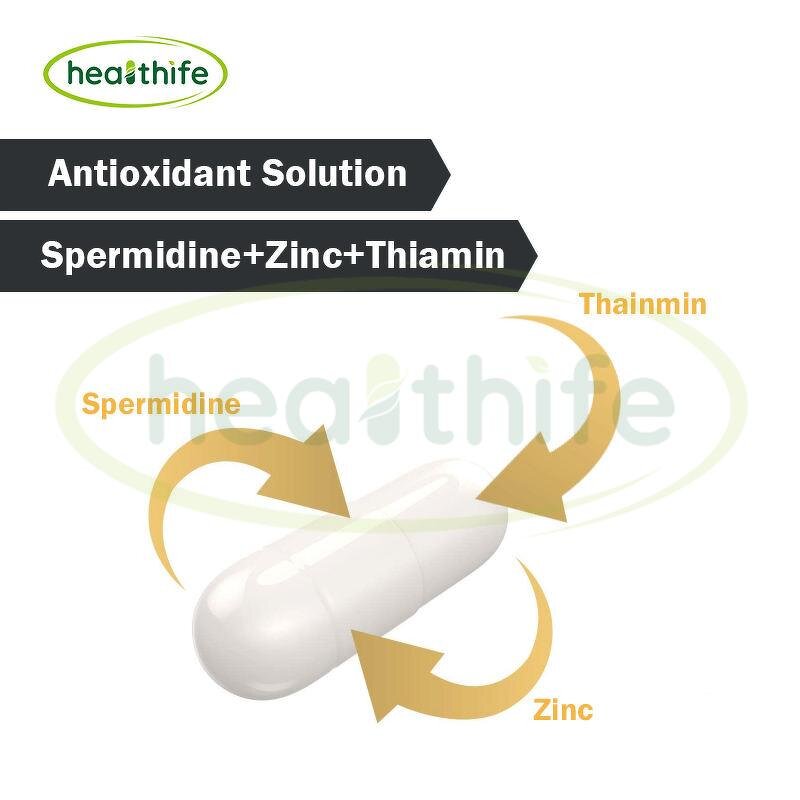 Spermidine Capsules Manufacturer - Wholesale High Quality Wheat Germ Extract Vegan 1%