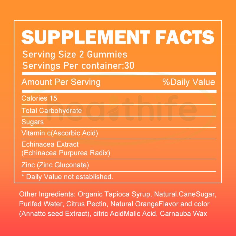 Vitamin C Gummies Manufacturer - OEM/ODM Non-GMO with Zinc Immune Booster