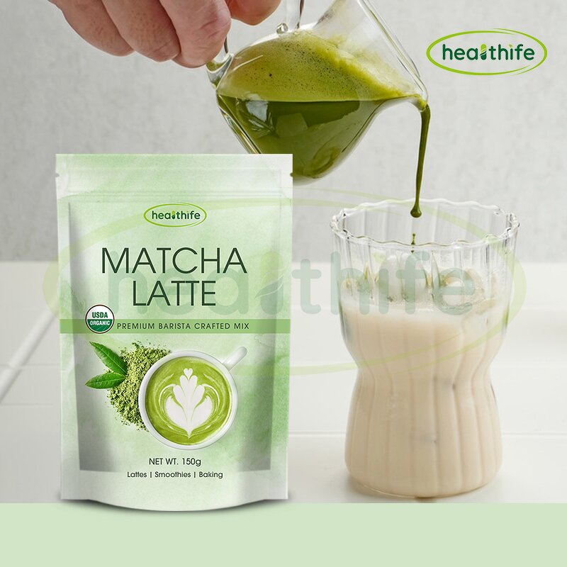 Matcha Latte Powder Manufacturer - OEM Custom Instant Organic from Japan Pulver Drink