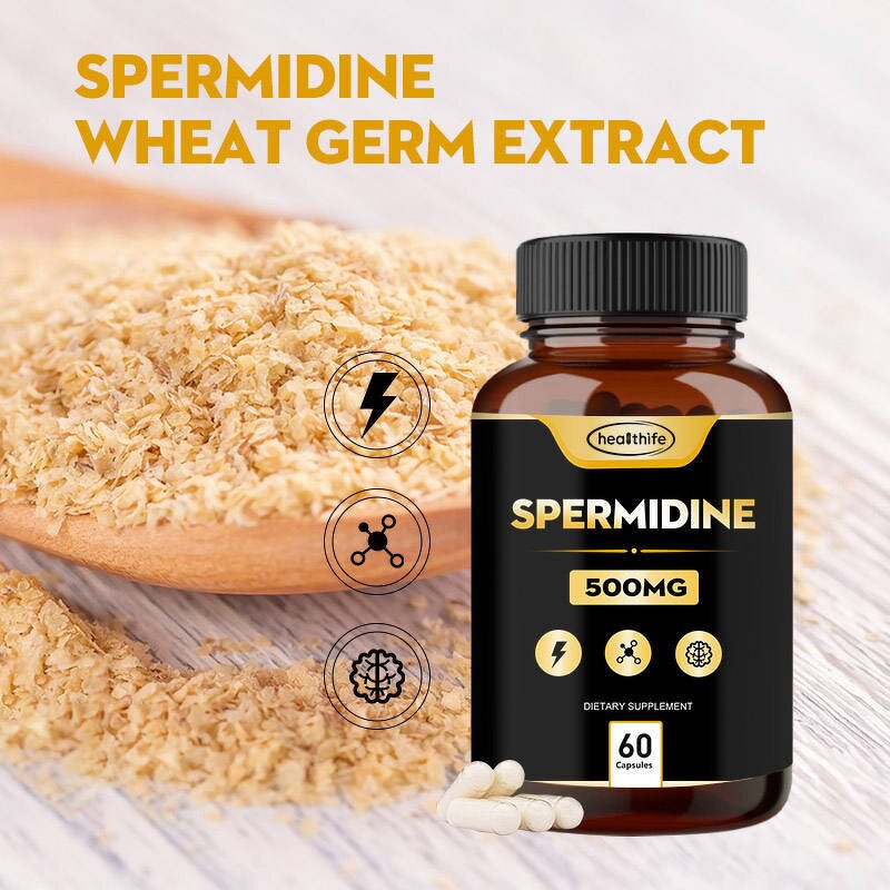 Spermidine Capsules Manufacturer - Wholesale High Quality Wheat Germ Extract Vegan 1%