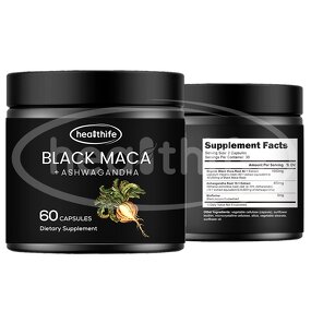 Black Maca Root Capsules Manufacturer - Extract Powder 500mg/120caps