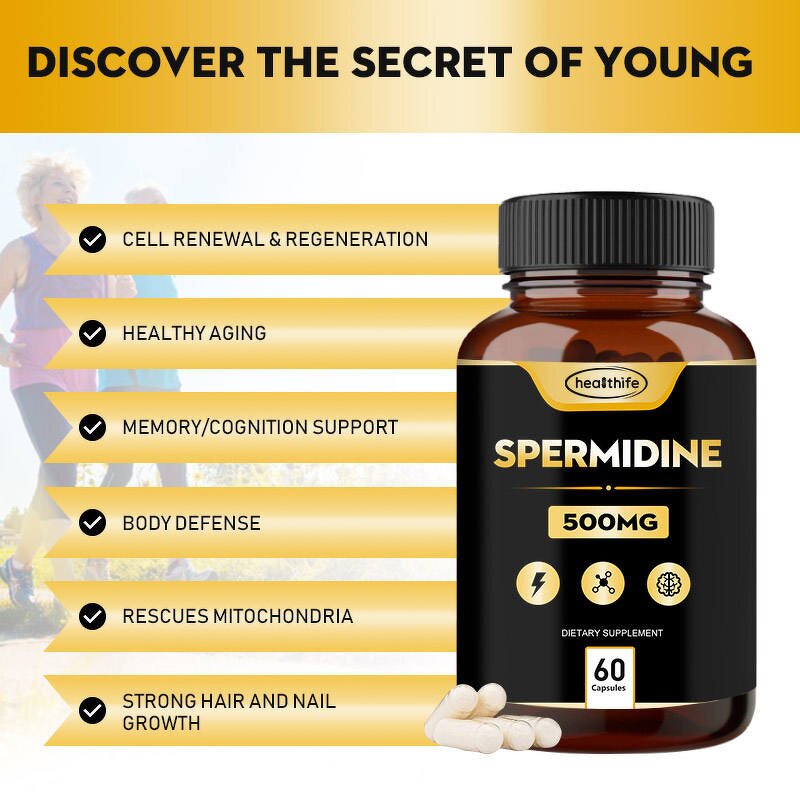 Spermidine Capsules Manufacturer - Wholesale High Quality Wheat Germ Extract Vegan 1%