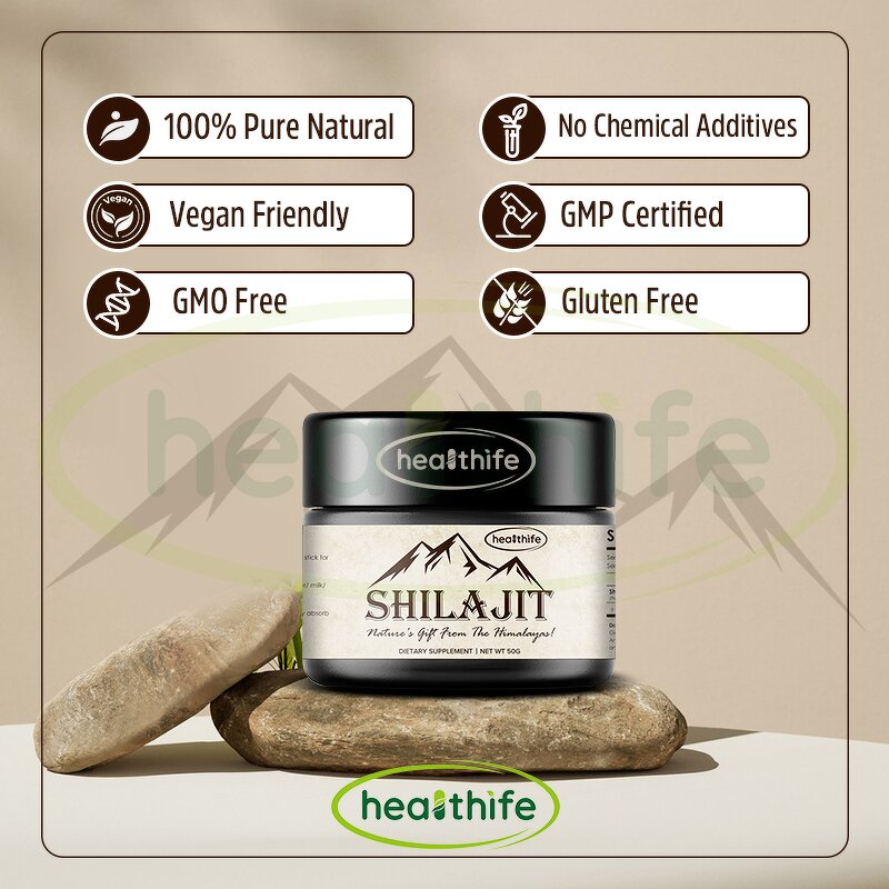 Shilajit Extract Capsules Manufacturer - Himalayan 50g/Bottle & Resin