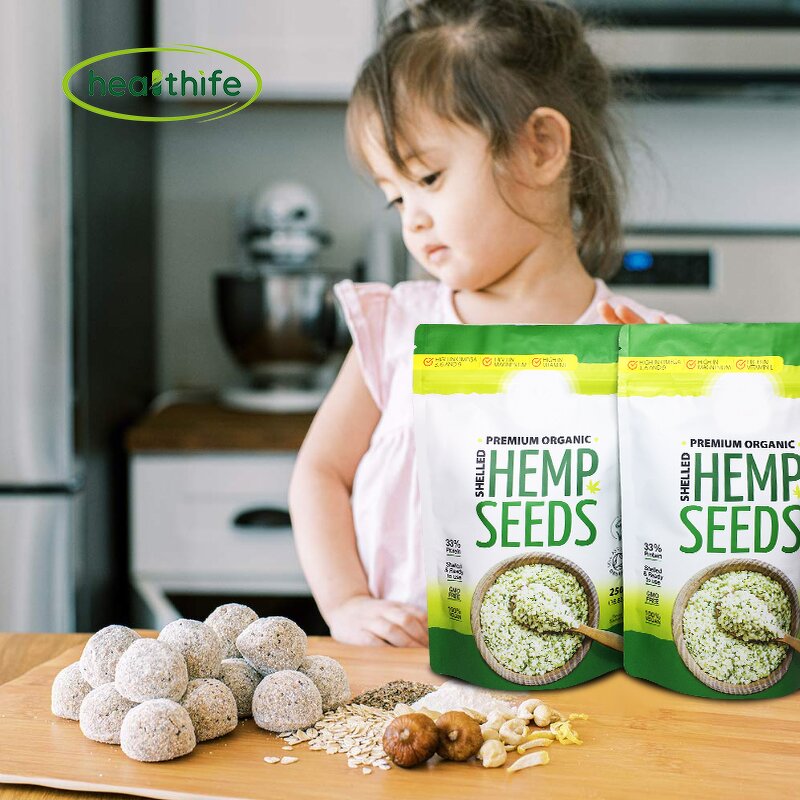 Hemp Seeds Manufacturer - OEM Packaging Bulk Hulled Shelled Organic