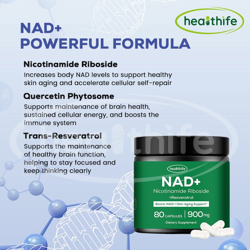 NAD+ Supplement Capsules Manufacturer - OEM/ODM Liposomal Nicotinamide Riboside & Resveratrol