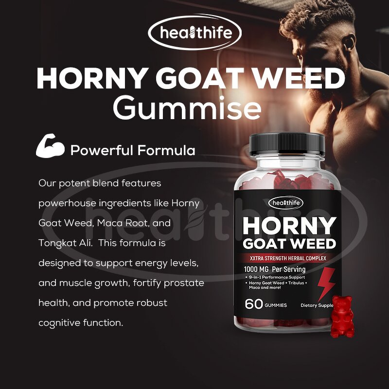 Horny Goat Weed Gummies Manufacturer - Epimedium Extract for Men