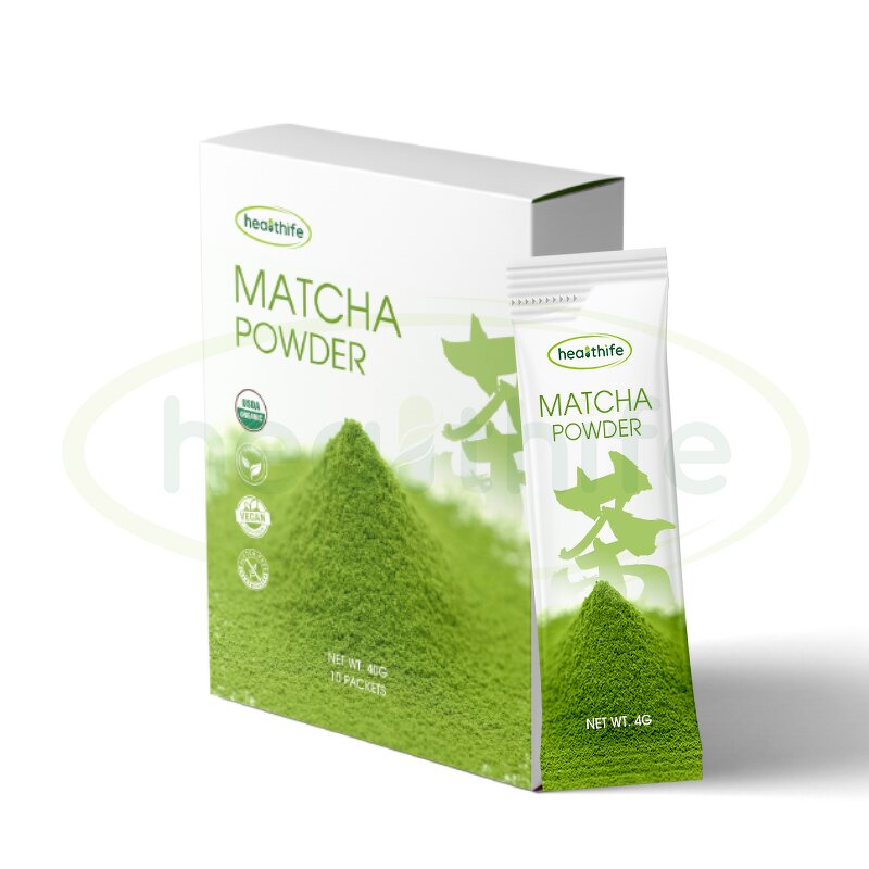 Matcha Powder Manufacturer - Matcha Supplier Wholesale Custom logo EU Standard Sachet