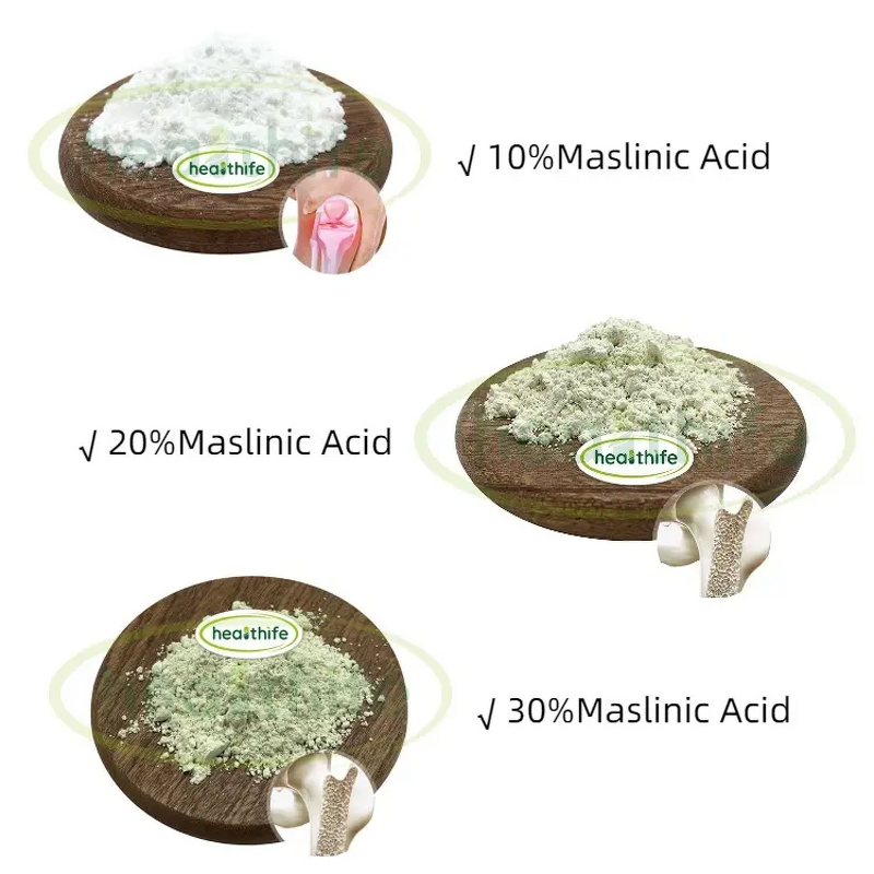 Olive Leaves Extract Manufacturer - Healthife Factory Wholesale 10% 20% 30% Maslinic Acid