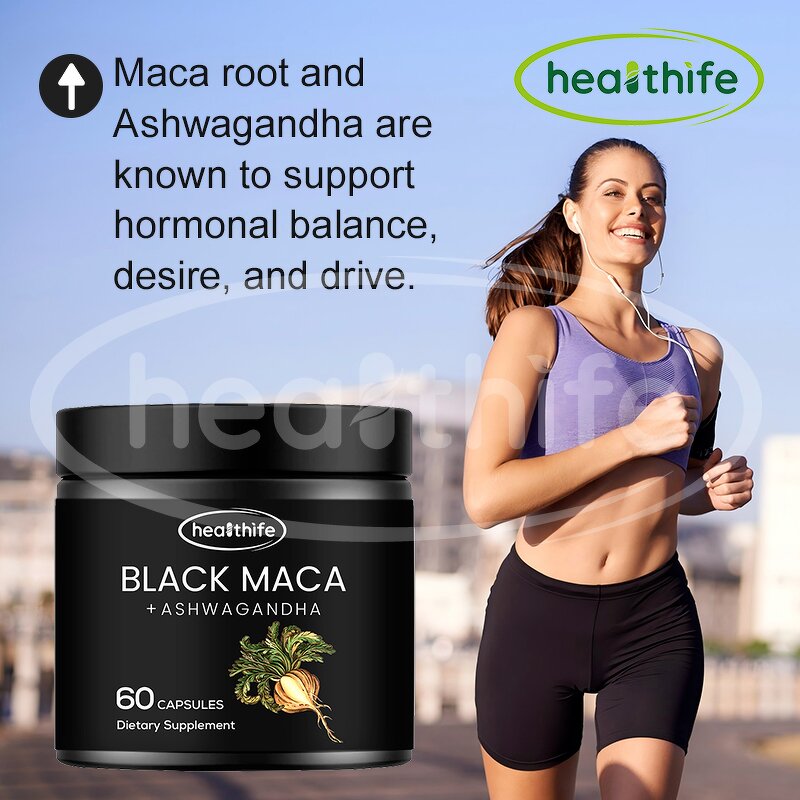 Black Maca Root Capsules Manufacturer - Extract Powder 500mg/120caps