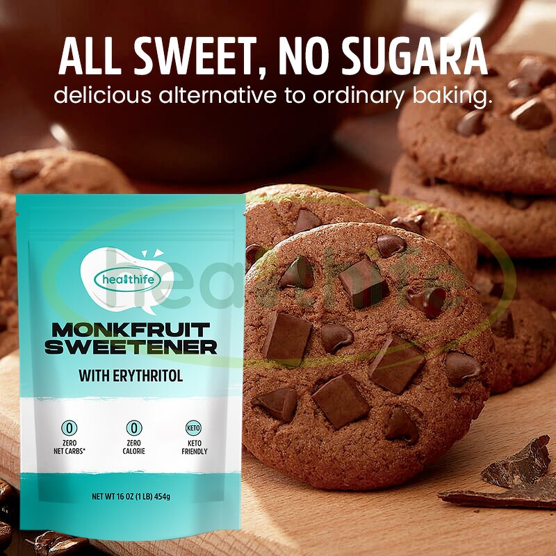 Monk Fruit Sweetener Manufacturer - Private Label Mogroside V Extract & Erythritol