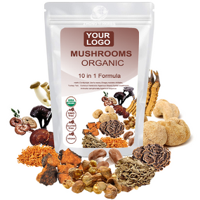 Mushroom Blend Powder - Manufacturer Private Label Maitake Turkey Tail Cordyceps