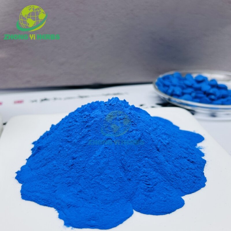Blue Spirulina Powder - Manufacturer Natural Pigment E6 Organic Phycocyanin
