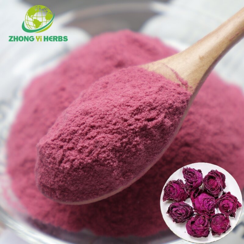 Rose Bud Powder - Manufacturer 100% Natural Food Grade Dried Pink Rose Extract
