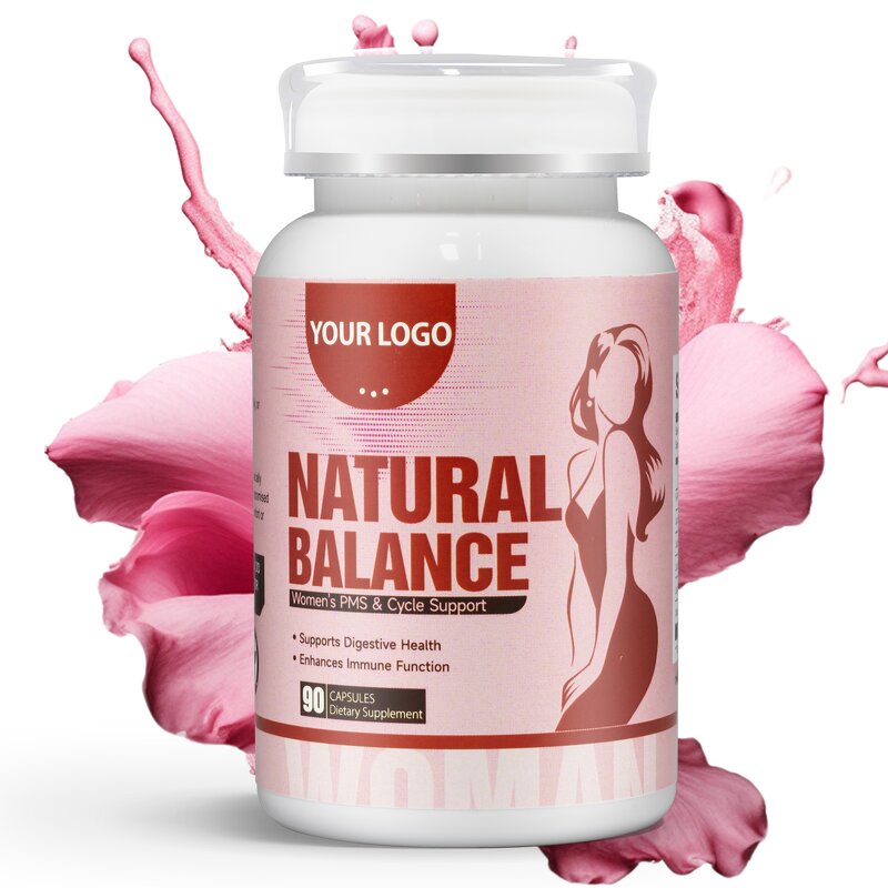 Red Clover Capsules Manufacturer - 60 Capsules Pure Natural Balance for Vitality