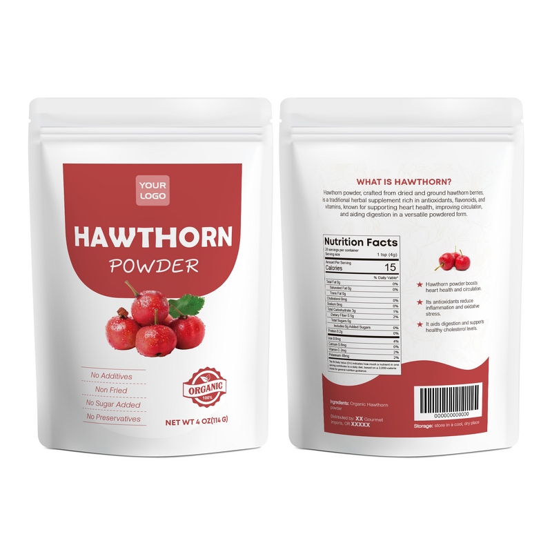 Hawthorn Berry Powder Manufacturer - Pure Natural Digestive Support & Sweetener Antioxidant