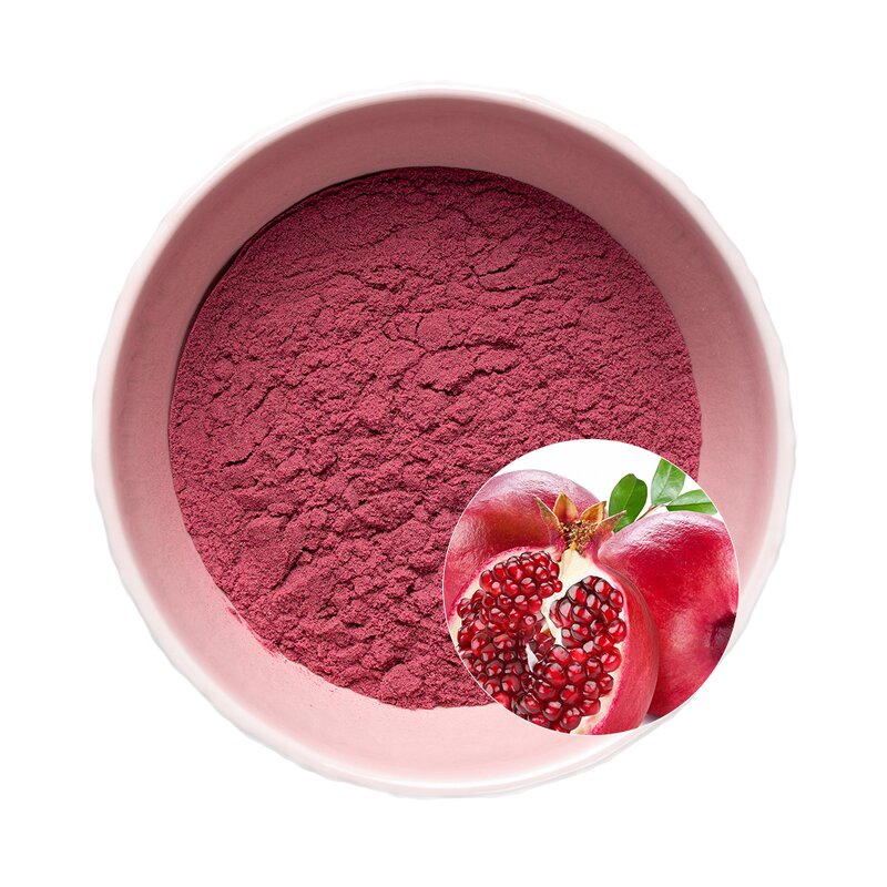 Pomegranate Leaf Extract Powder Manufacturer - Natural for Skin Brightening