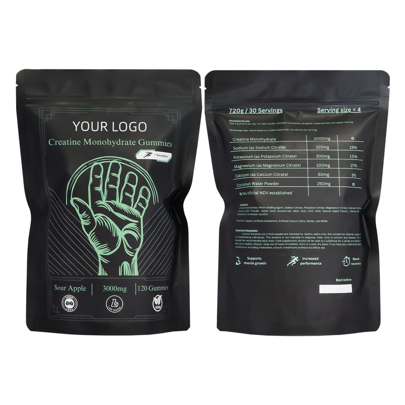 Creatine Gummies Manufacturer - GMP Certified Bulk for Adults-Not for Pregnant Women