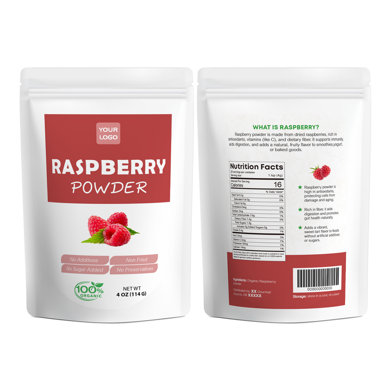 Raspberry Powder Manufacturer - European Sourced Anthocyanin & Polyphenols Rich