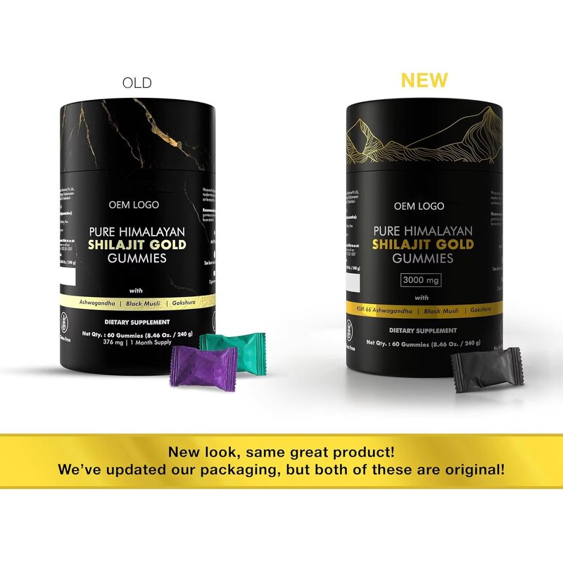 Shilajit Gummies Manufacturer - Vegan Fulvic Acid Enriched Daily Wellness Aid