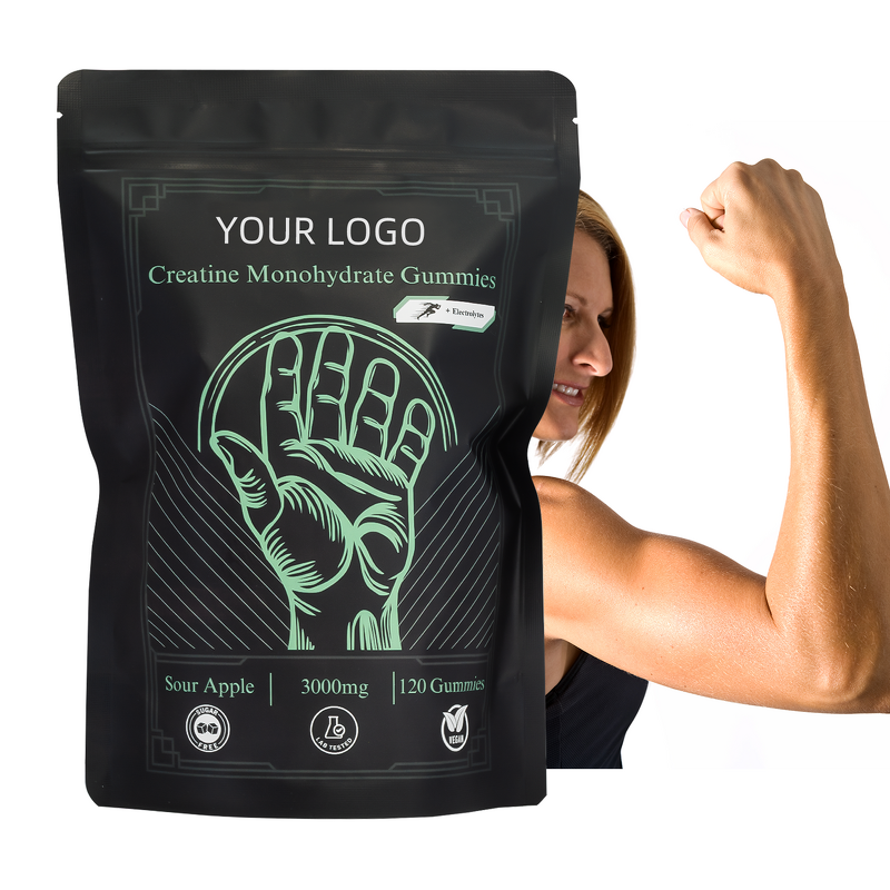 Creatine Monohydrate Gummies Manufacturer - Kids-Safe Energy Supplement for Family Fitness