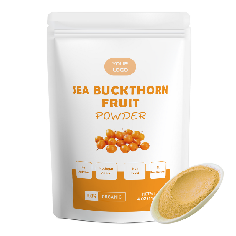 Sea Buckthorn Berry Powder Manufacturer - Premium Omega-Rich Herbal Extract High Vitamin C