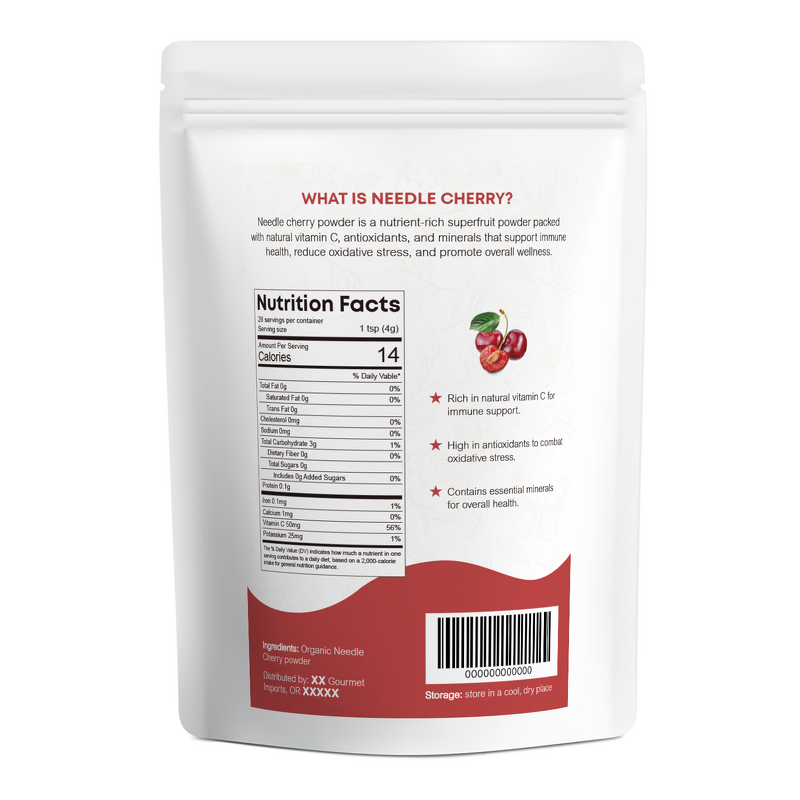 Needle Cherry Powder Manufacturer - Premium Pure Natural Vitamin C Source