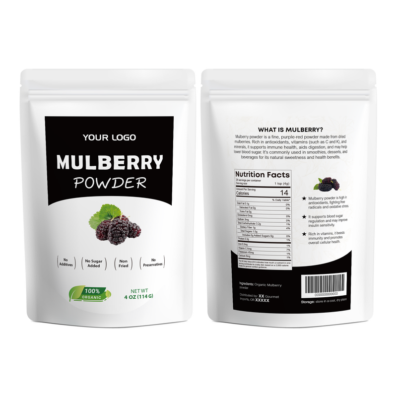 Mulberry Fruit Powder Manufacturer - Organic Iron-Rich Superfood for Beauty Antioxidant