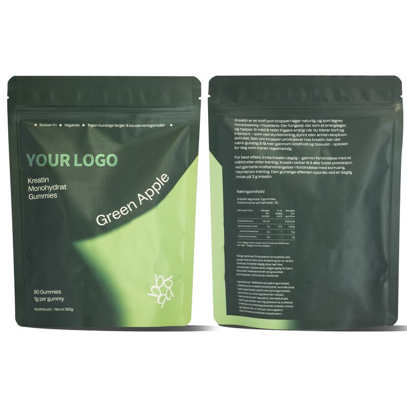 Creatine Gummies Manufacturer - Microencapsulated for Enhanced Flavor Stability & Mixability