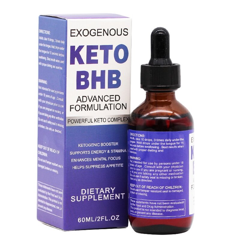 Slimming Liquid Drops - Manufacturer Customized Appetite Suppression Keto