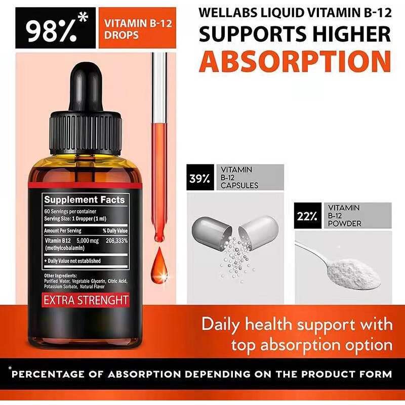 Vitamin B12 Granules - Manufacturer Private Label Vegan 5000Mcg Methylcobalamin