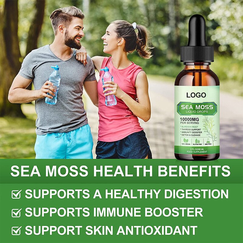 Sea Moss Liquid Drops - Manufacturer Organic Irish Burdock Root Immune Joint
