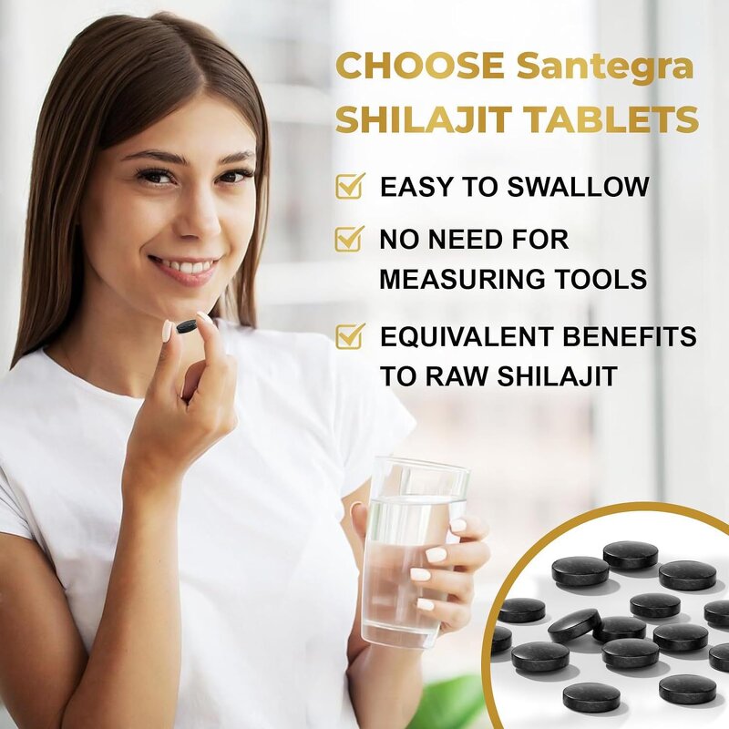Shilajit Tablets - Manufacturer Organic Immune Digestion Energy Mineral