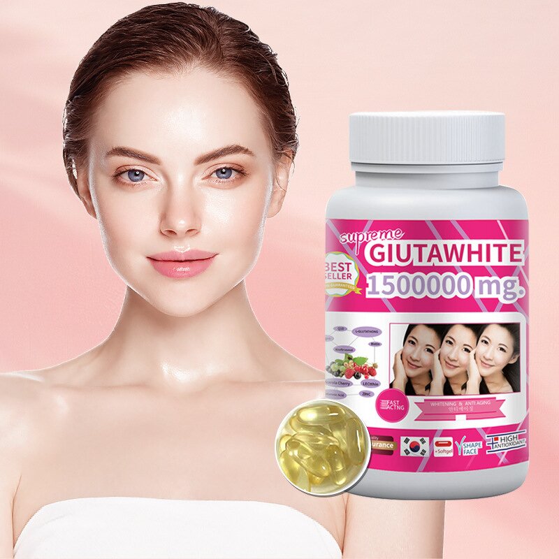 Glutathione Softgels - Manufacturer Premium 1500000MG Liposomal Brightening