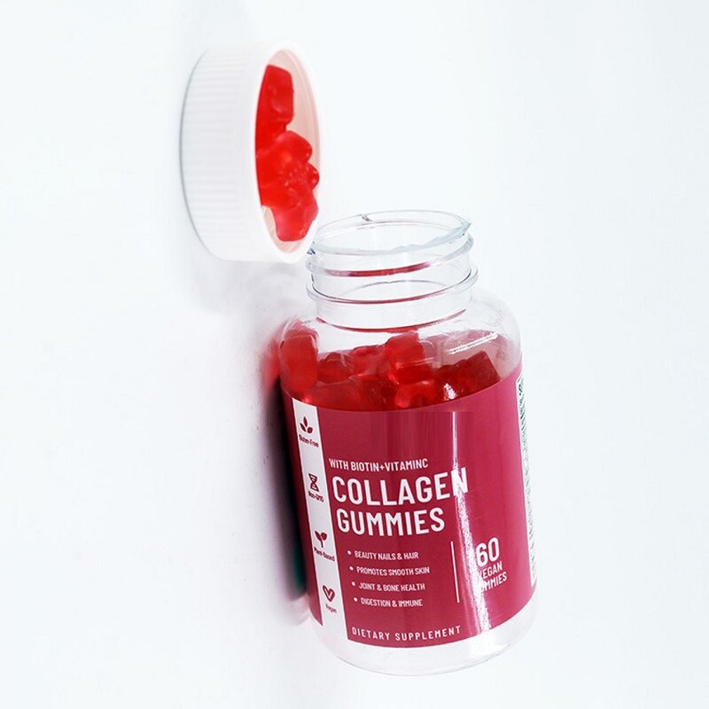 Biotin Collagen Gummies - Manufacturer Detox Hair Skin Nails Adult Health