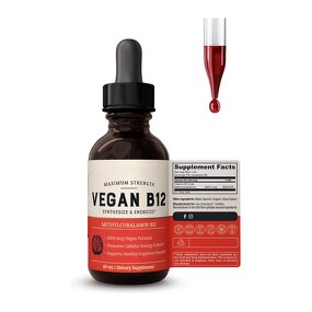 B12 Liquid Drops - Manufacturer 60ml Vegan Berry OEM ODM Multivitamin
